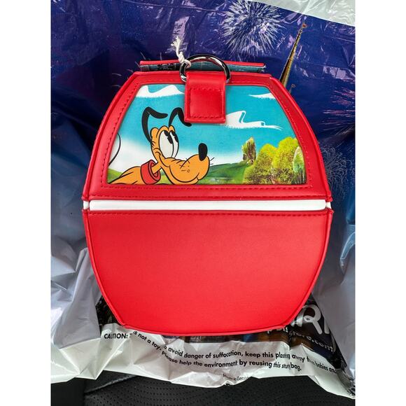 Loungefly Red Mickey Mouse Crossbody Bag - Picture 5 of 8